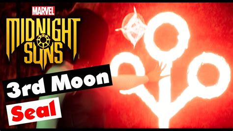 Midnight suns third moon seal - Dec 11, 2022 · This page will teach you how to use Marvel Midnight Suns' Gifts mechanic to significantly boost your heroes' Friendship XP levels. Gifts are unlocked from the moment you begin opening artifacts ... 
